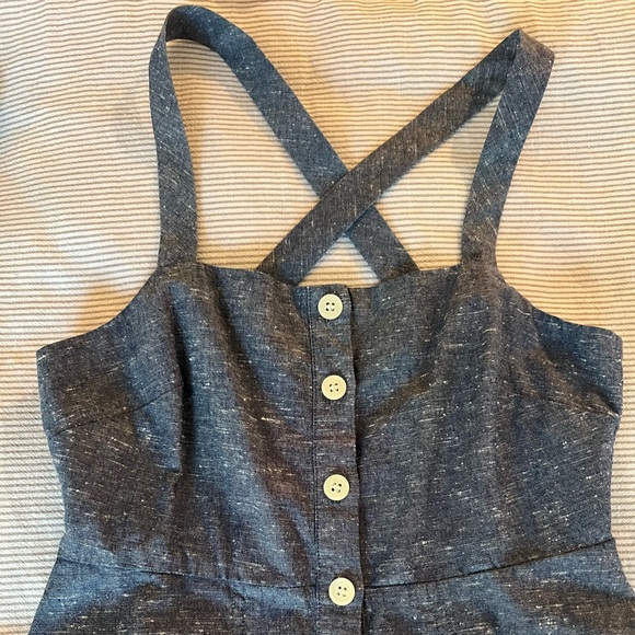 Madewell chambray midi dress - Picture 7 of 8